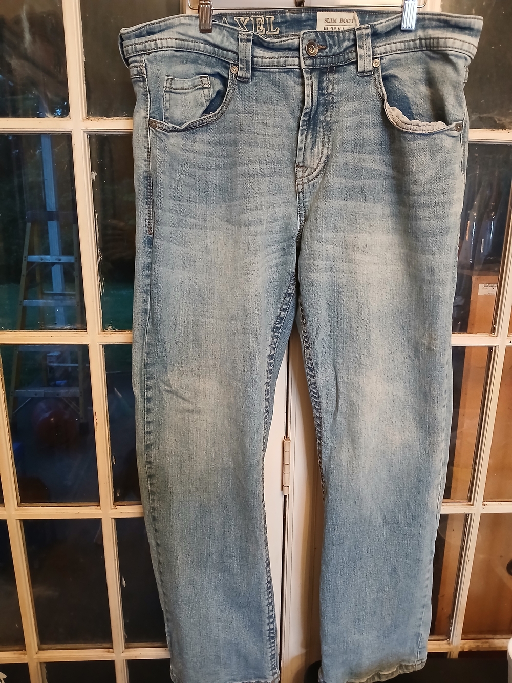 TK AXEL Light Blue Slim Boot Men’s Jeans